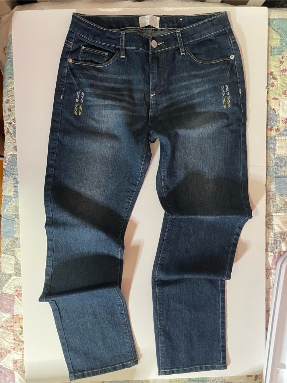 Pony Tails Dark Blue Kids Straight-Leg Jeans